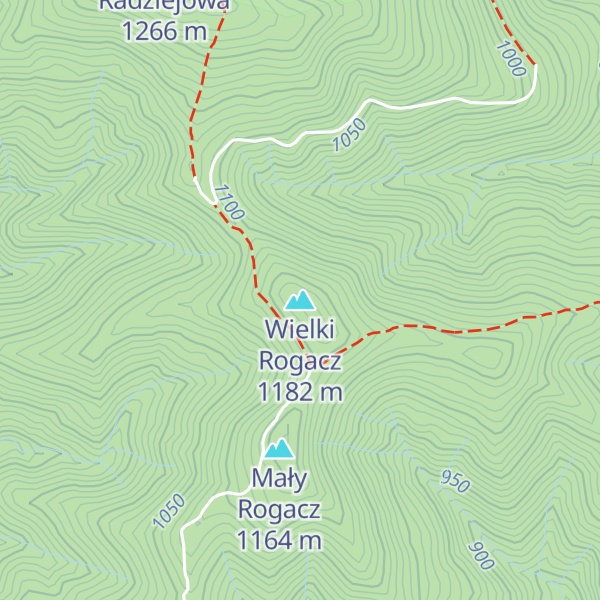 Map of Wielki Rogacz