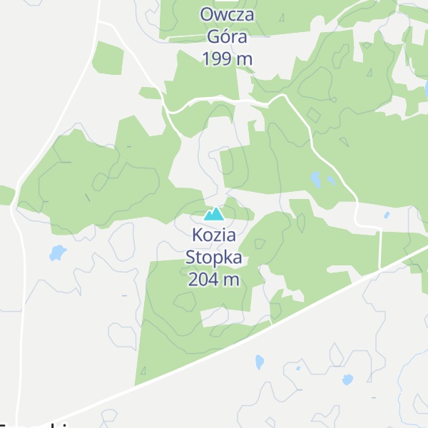 Map of Kozia Stopka