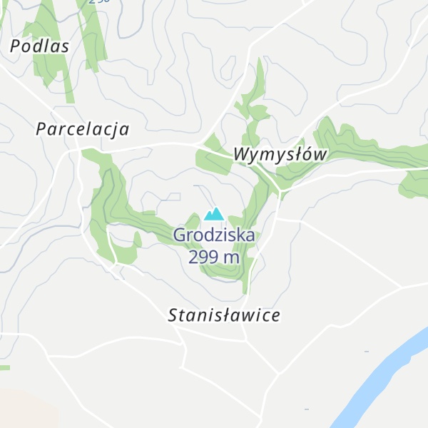 Map of Grodziska