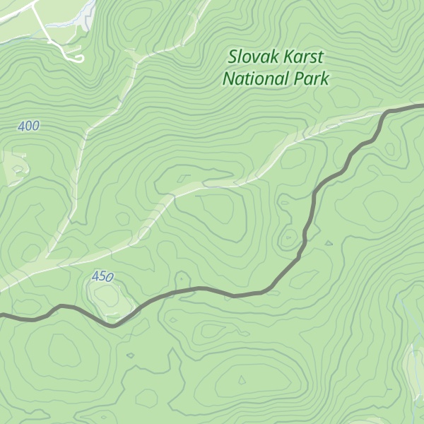 Map of Bukový vrch