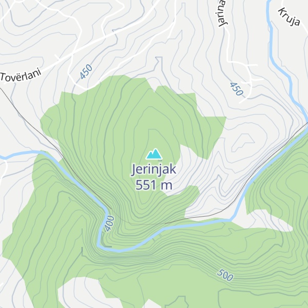 Map of Jerinjak