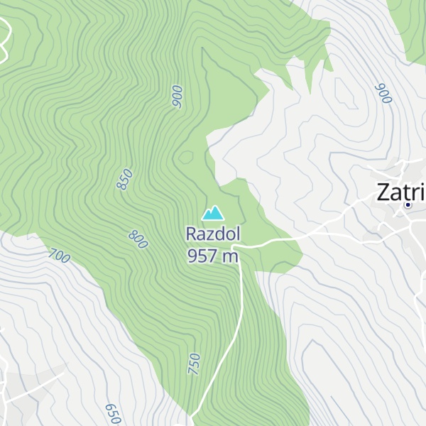 Map of Razdol