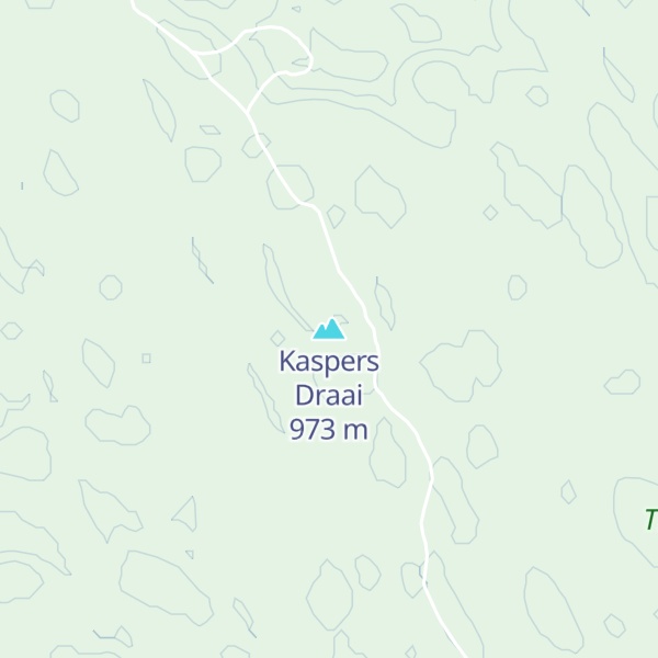 Map of Kaspers Draai