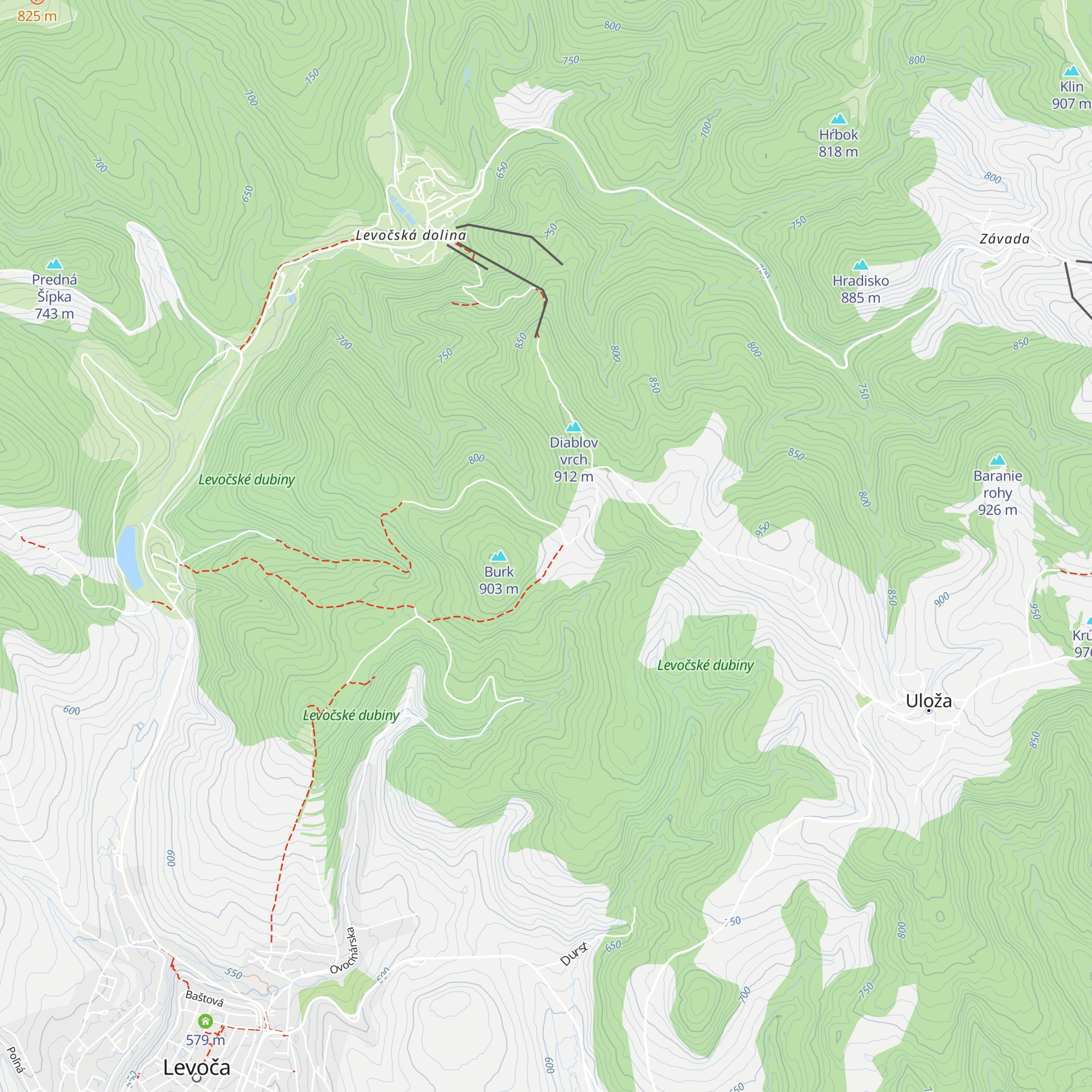 Poľovnícka chata Kúty map