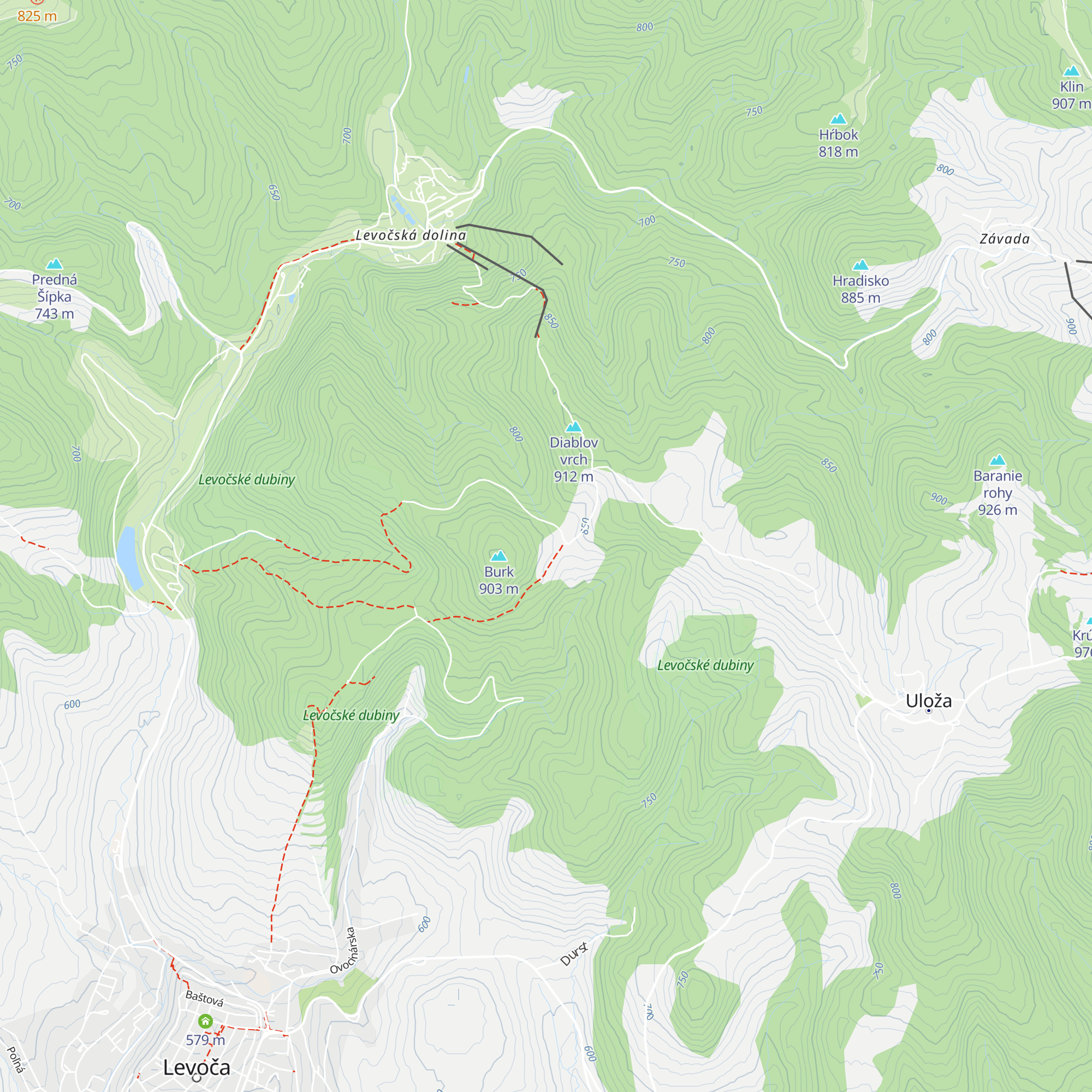 Poľovnícka chata Kúty map