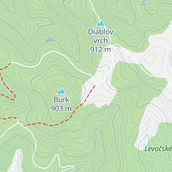 Map of Poľovnícka chata Kúty