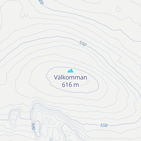 Map of Välkomman