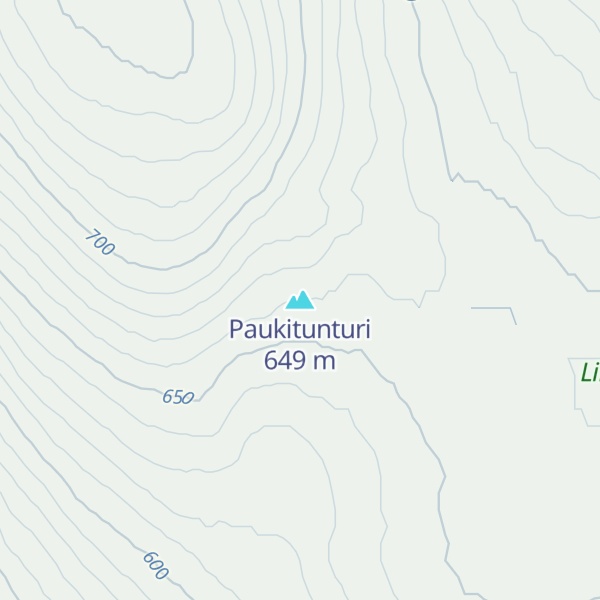 Map of Paukitunturi