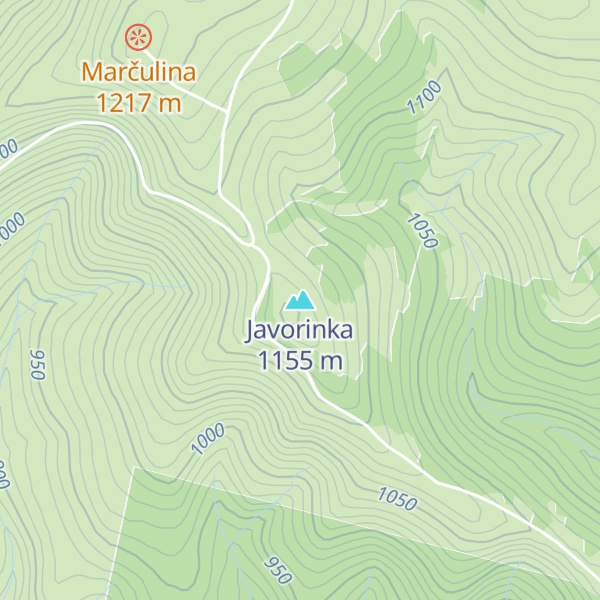 Map of Javorinka