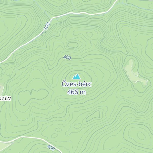 Map of Őzes-bérc