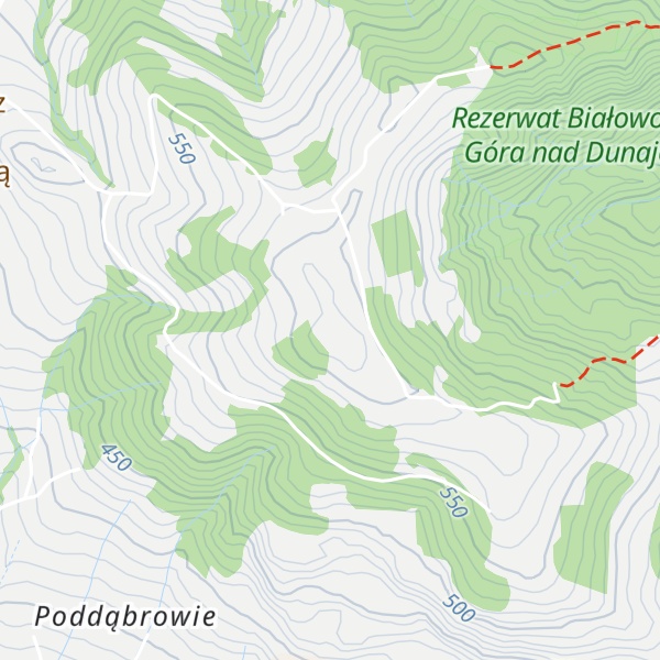 Map of Rozdziele