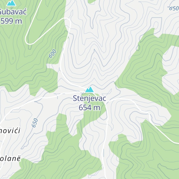 Map of Stenjevac