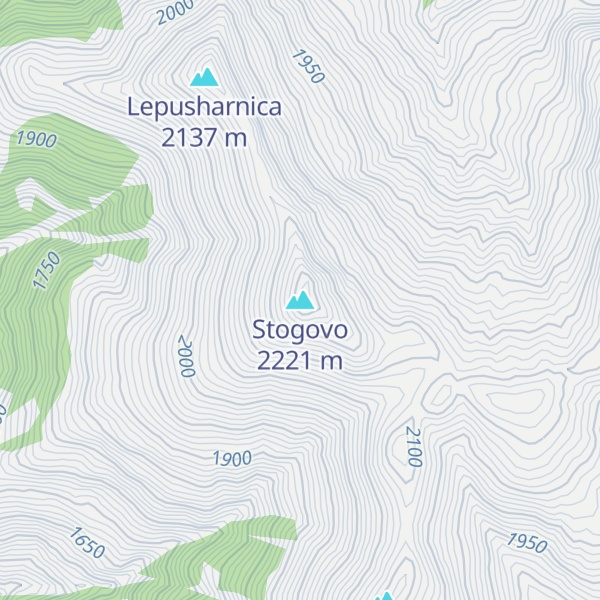 Map of Stogovo
