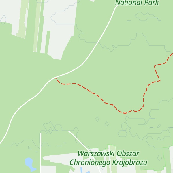 Map of Łysa Góra