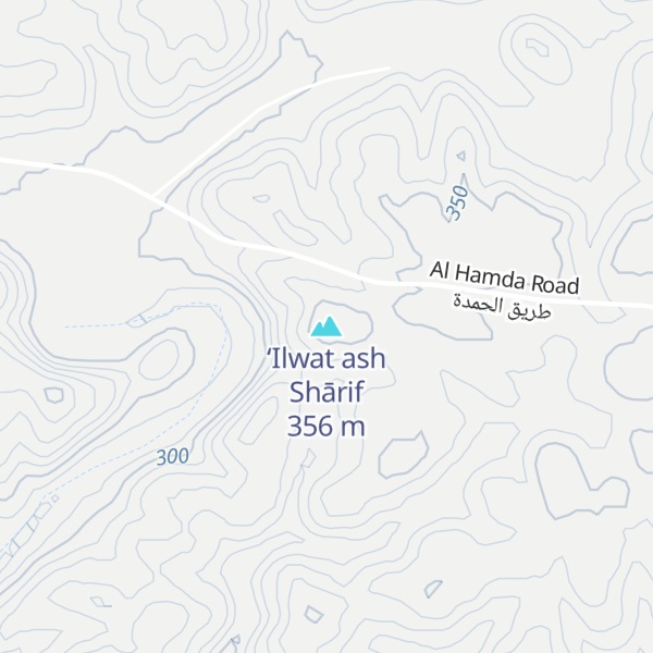 Map of ‘Ilwat ash Shārif