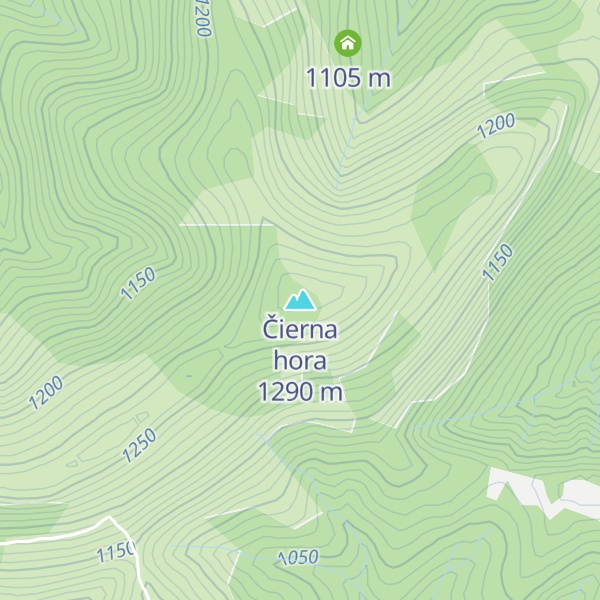 Map of Čierna hora