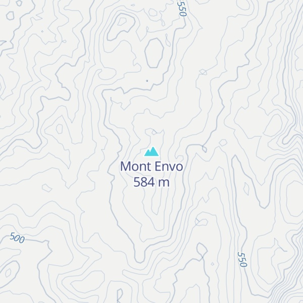 Map of Mont Envo