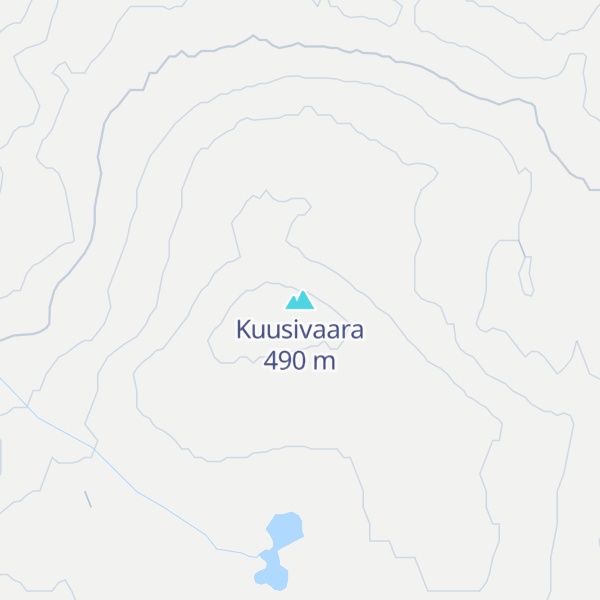 Map of Kuusivaara