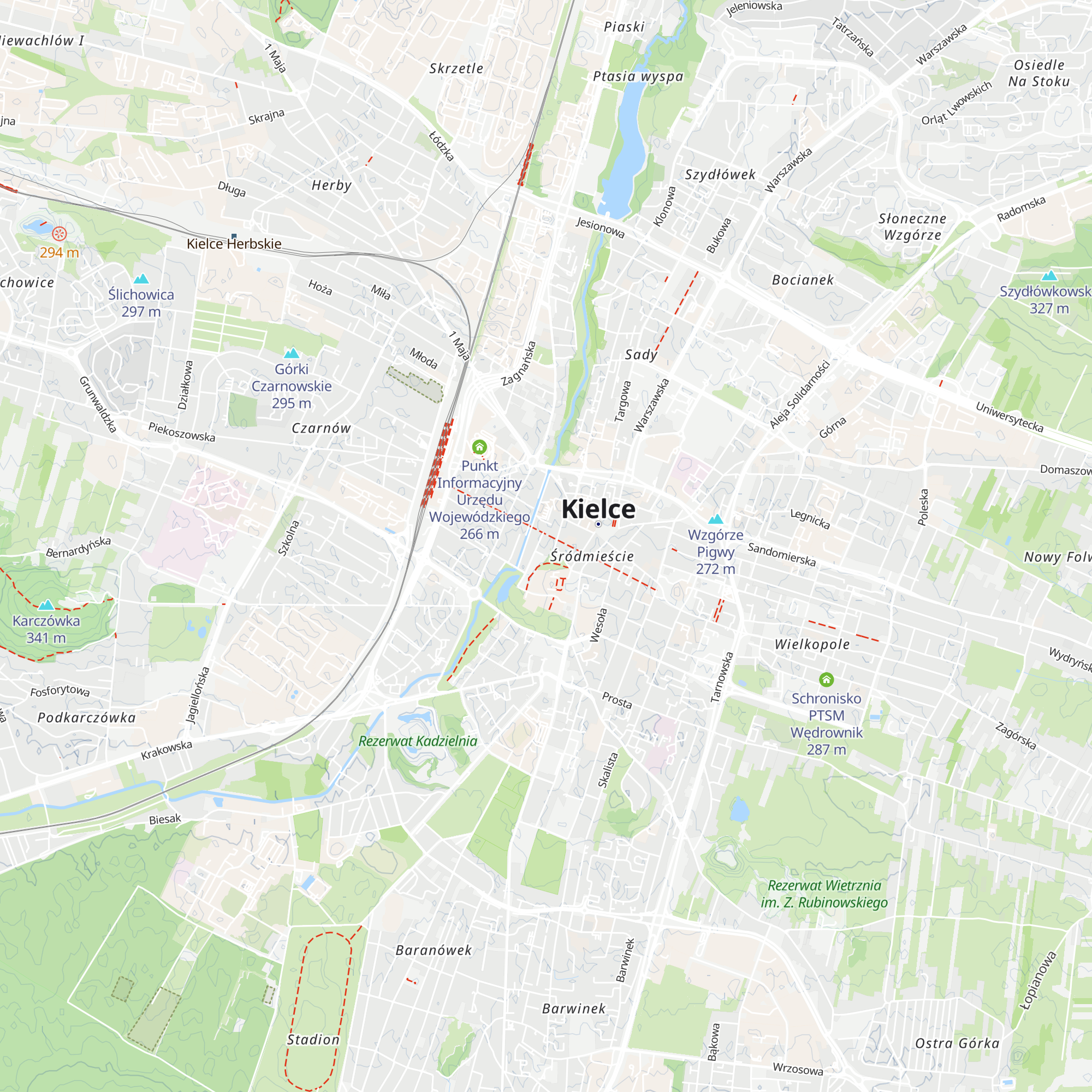 Punkt Informacji Turystycznej map