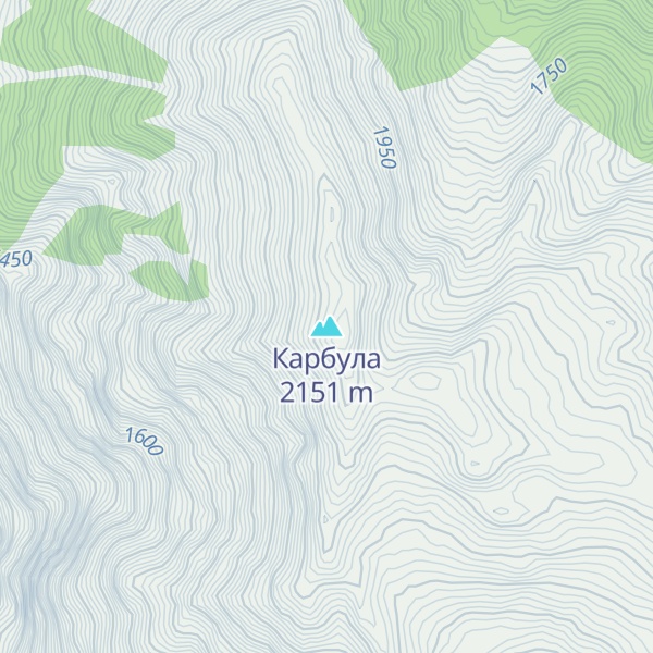 Map of Карбула