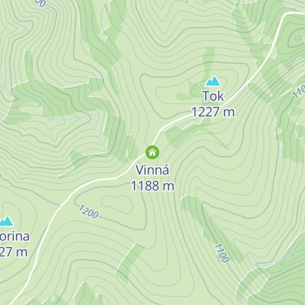 Map of Vinná