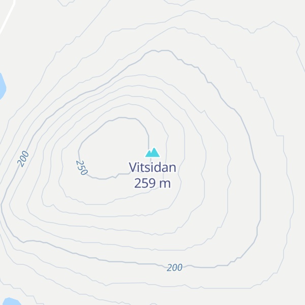 Map of Vitsidan