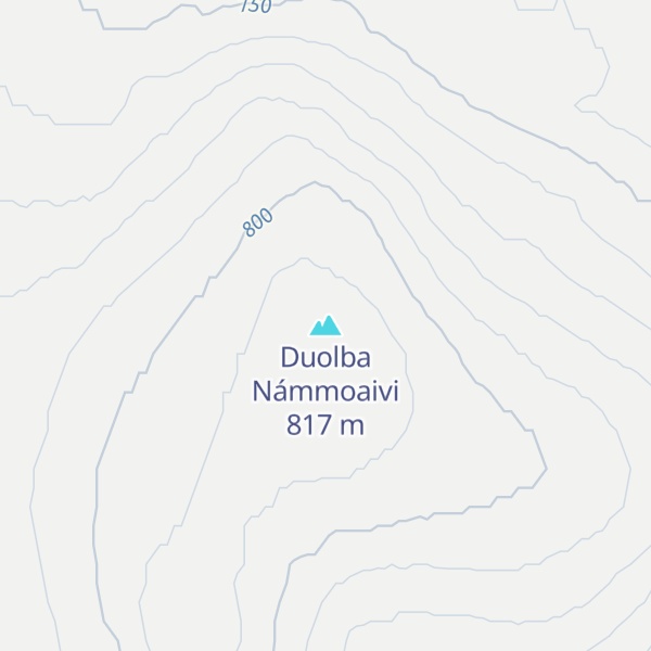 Map of Duolba Námmoaivi