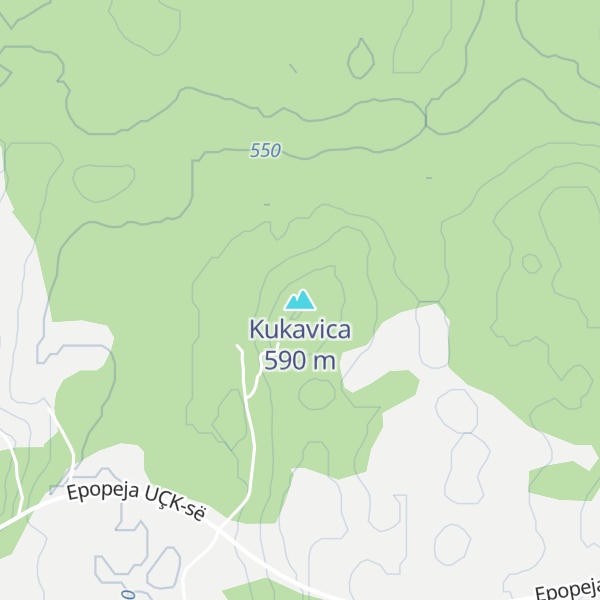 Map of Kukavica