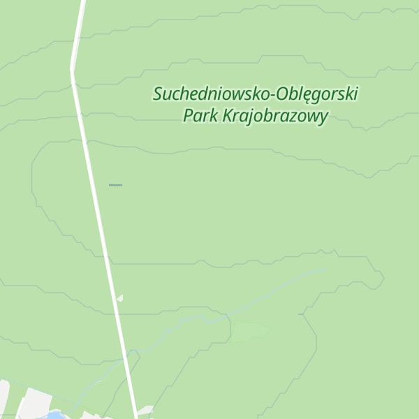 Map of Bruśna Góra