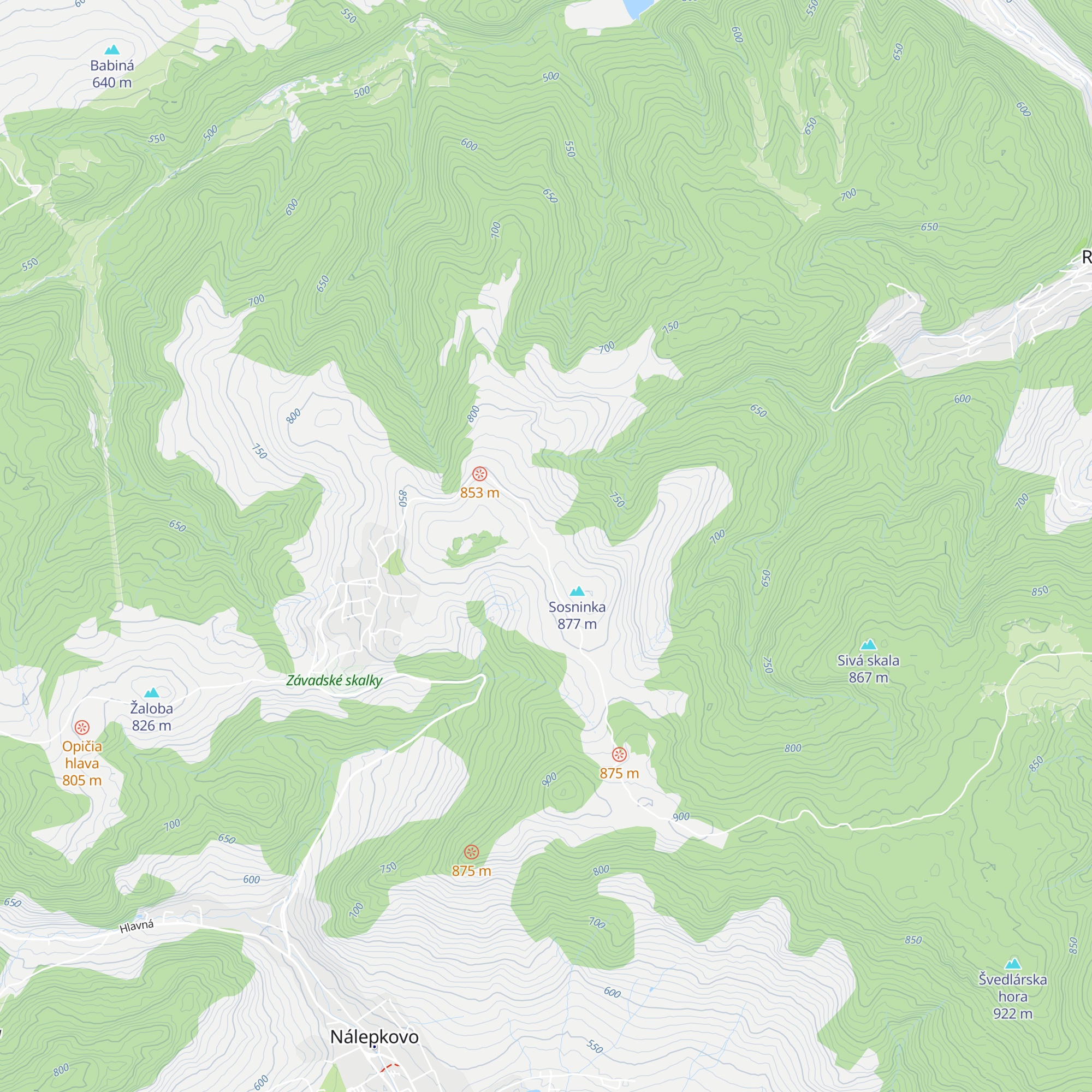 Kaplnka sv. Jána Krstiteľa map