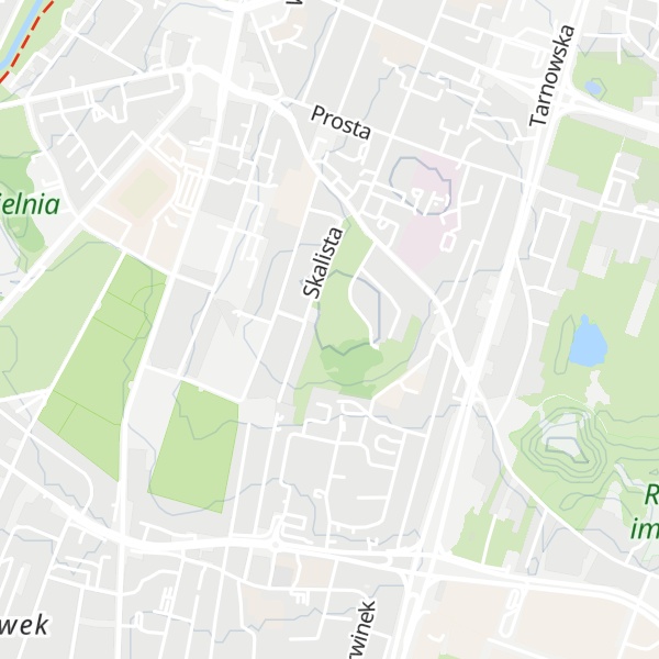 Map of Słoneczna (Psia Górka)