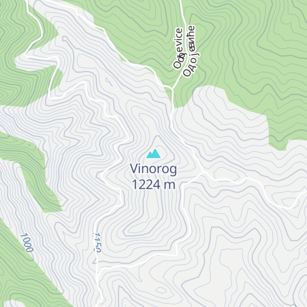 Map of Vinorog