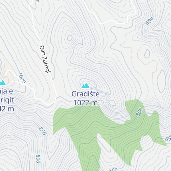Map of Gradište