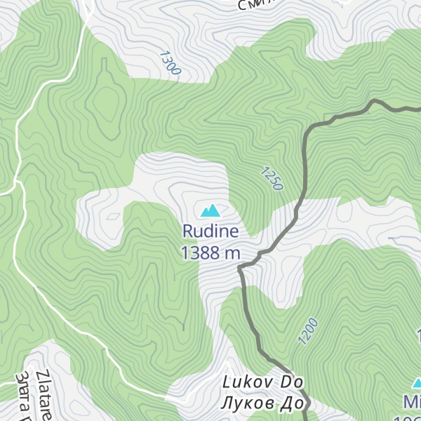 Map of Rudine