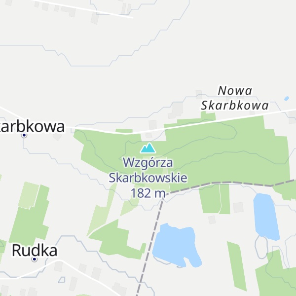 Map of Wzgórza Skarbkowskie