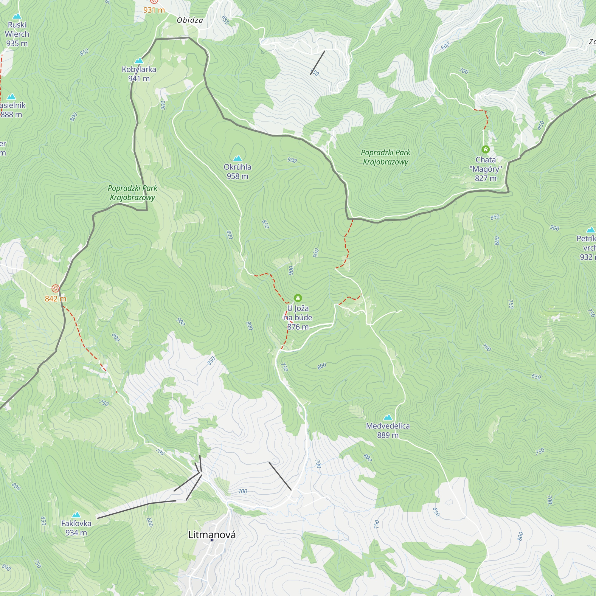 U Joža na búde map