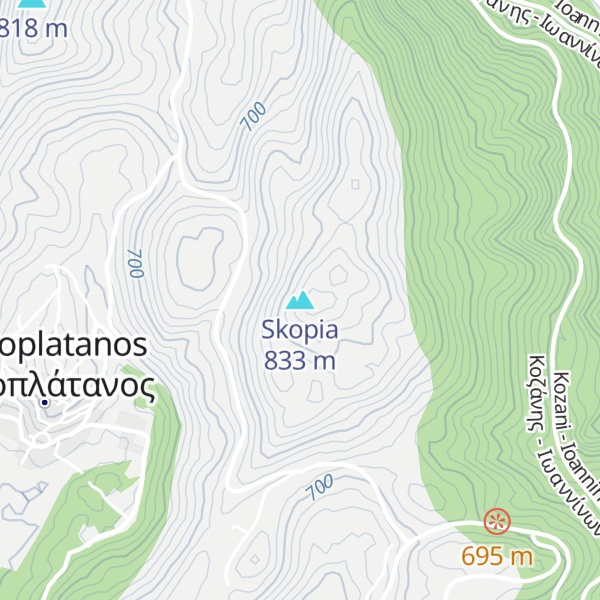 Map of Skopia