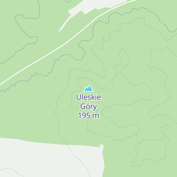 Map of Uleskie Góry