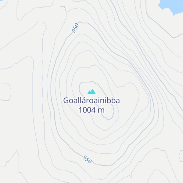 Map of Goallároainibba