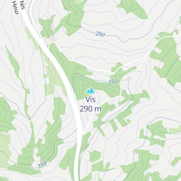 Map of Vis