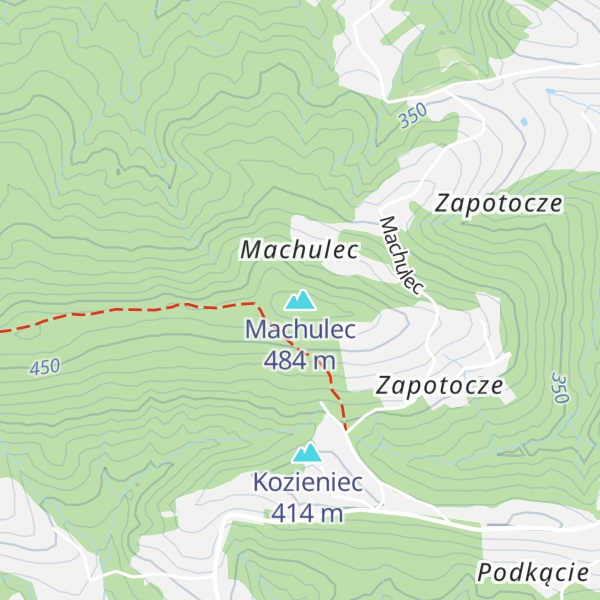 Map of Machulec