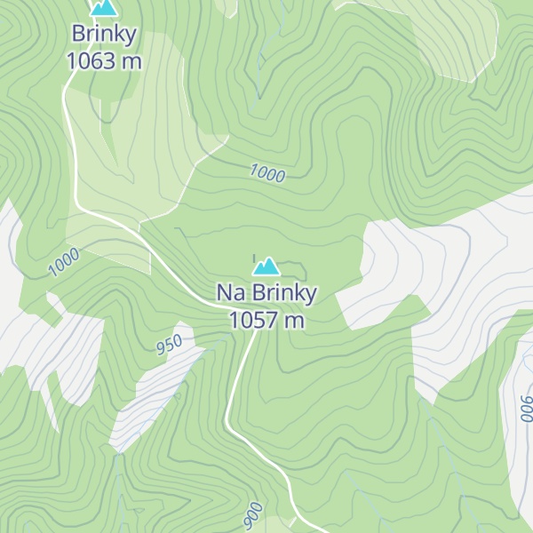 Map of Na Brinky