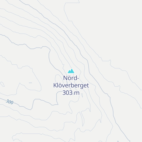 Map of Nörd-Klöverberget