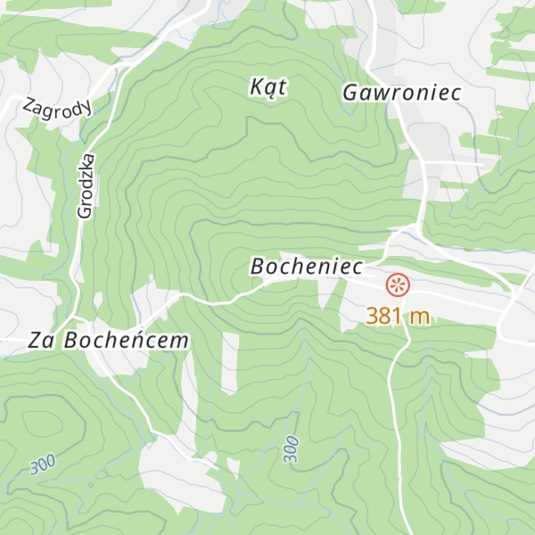 Map of Bocheniec