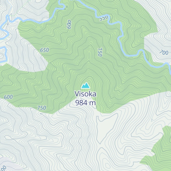Map of Visoka