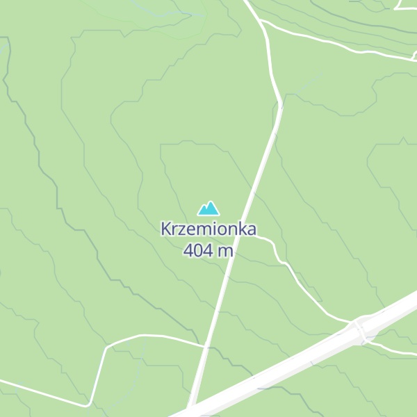 Map of Krzemionka