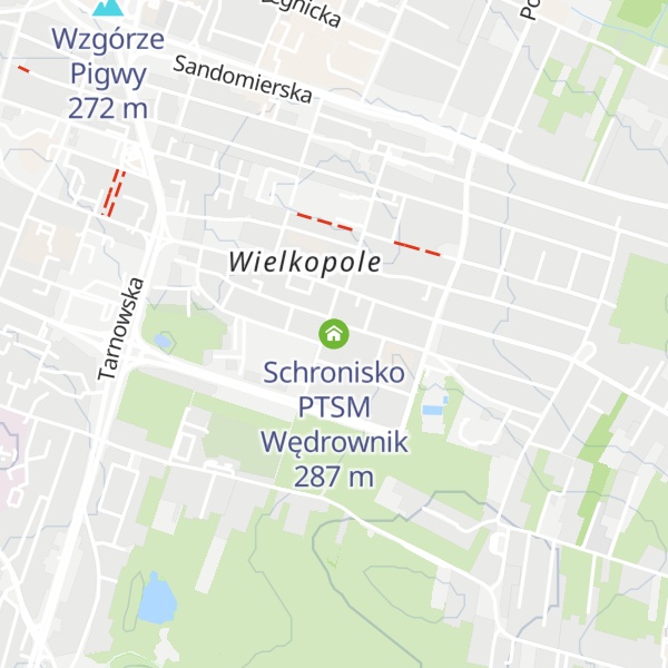 Map of Schronisko PTSM Wędrownik