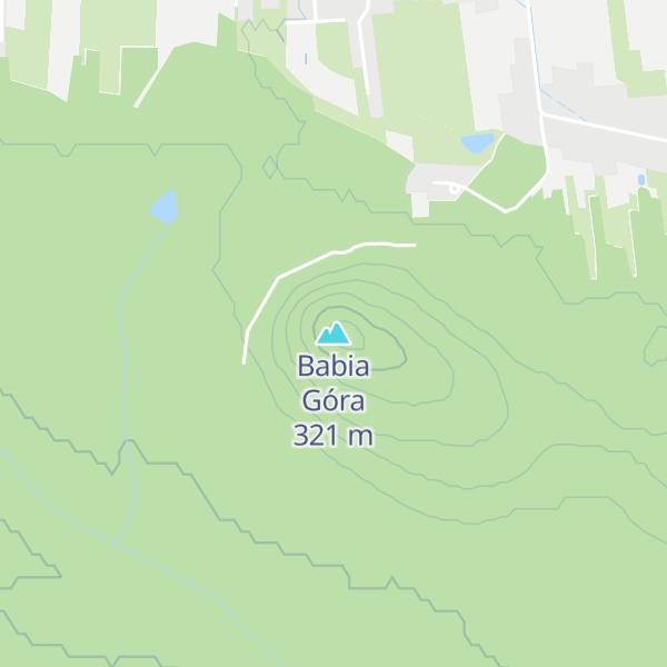 Map of Babia Góra