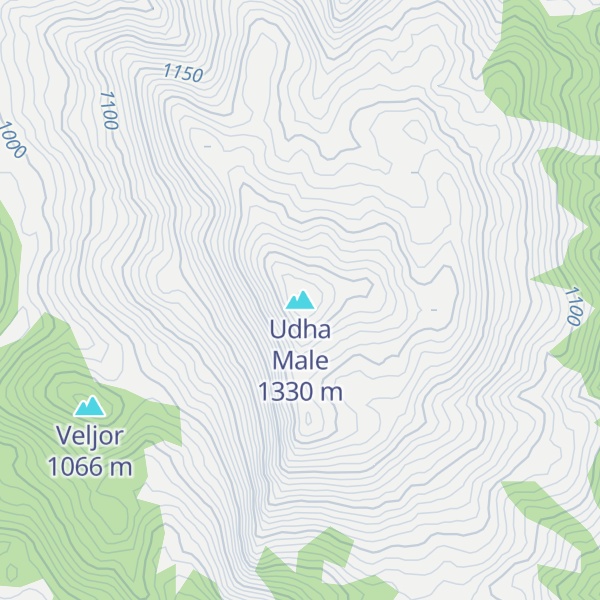 Map of Udha Male