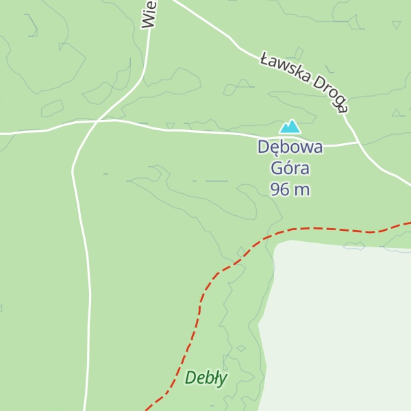 Map of Przejmowa Góra